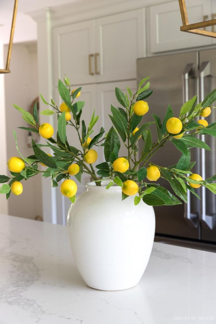 lemon flower arrangements wedding 